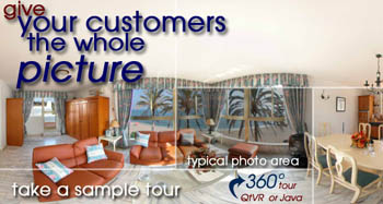 Give your customer the whole picture using Virtual Tours